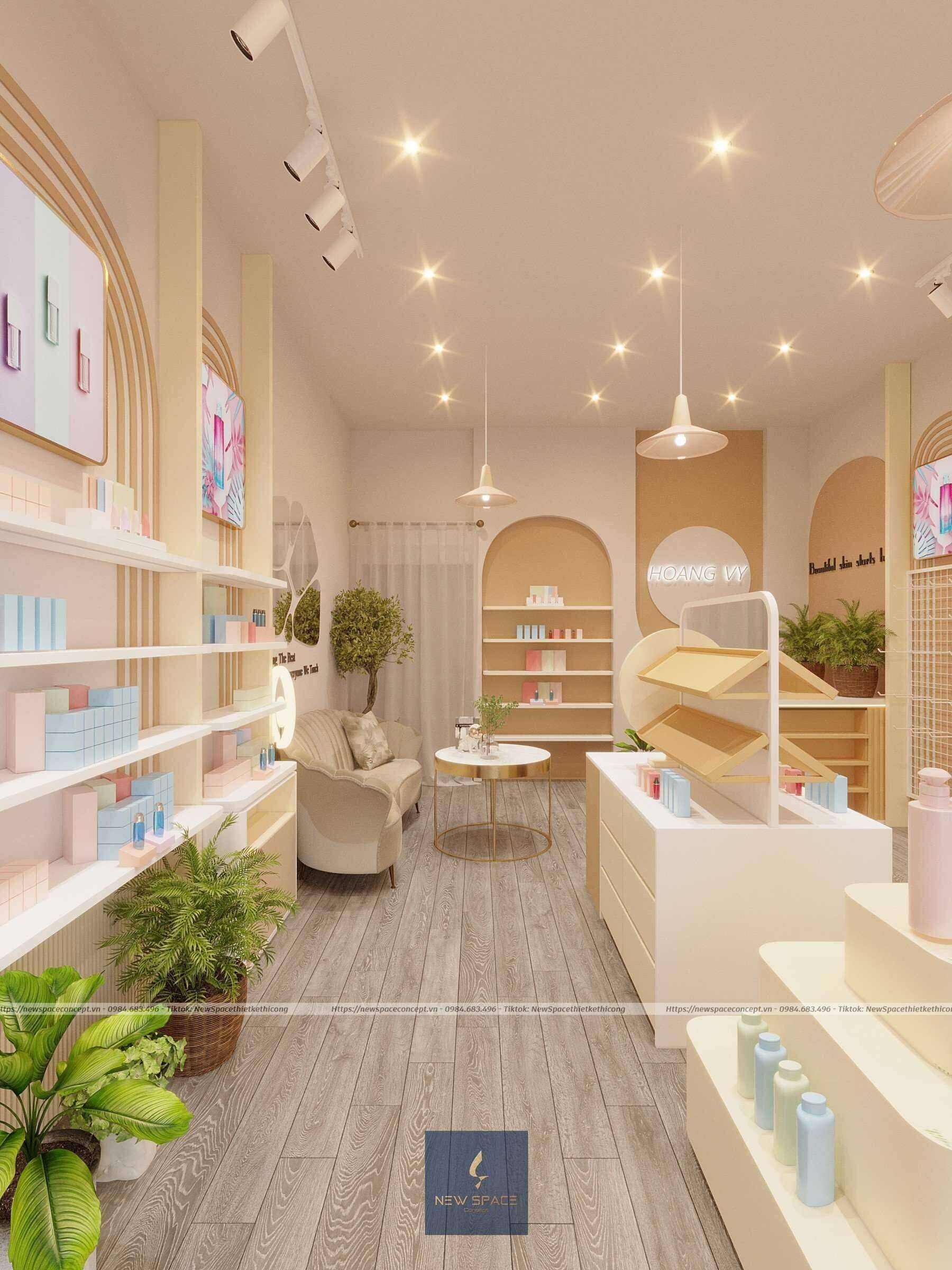 Thiết kế shop mỹ phẩm đẹp tại Hà Nội không gian sang trọng và ấn tượng 17 z5283225121022 7f7318c34d224ce8b3a8bc715f9f29e8