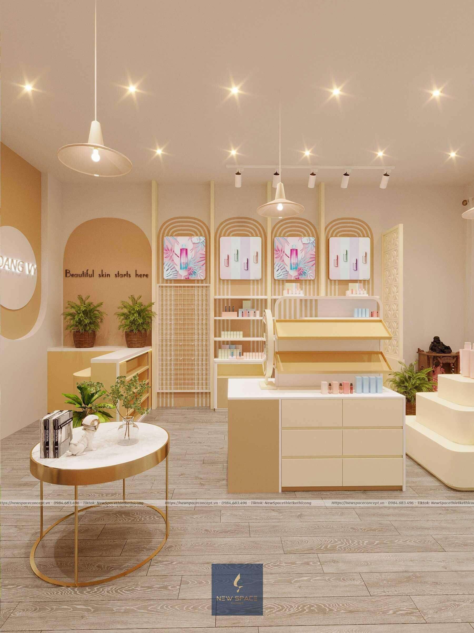 Thiết kế shop mỹ phẩm đẹp tại Hà Nội không gian sang trọng và ấn tượng 16 z5283225155327 98307f6572ae542f6c03cf64c404c69f