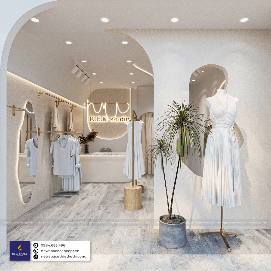Tìm hiểu báo giá thiết kế shop thời trang tại New Space Concept 3 Thiết kế và bàn giao bản vẽ 2D