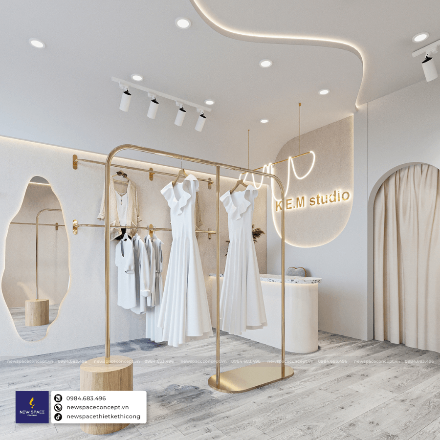 Tìm hiểu báo giá thiết kế shop thời trang tại New Space Concept 4 Báo giá thiết kế shop tại New Space Concept