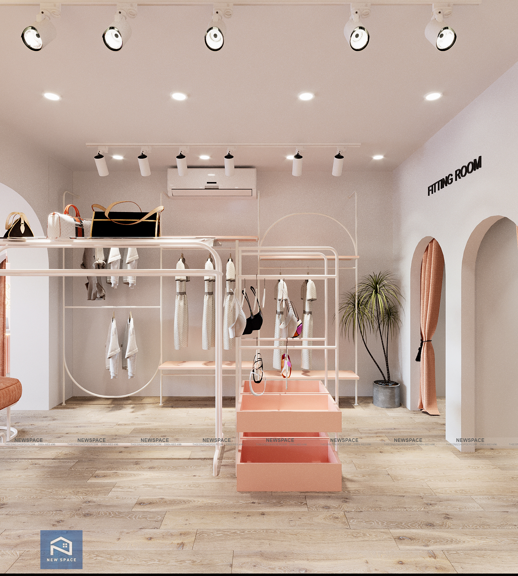 Thiết kế shop giúp quảng bá hình ảnh, sản phẩm và thương hiệu