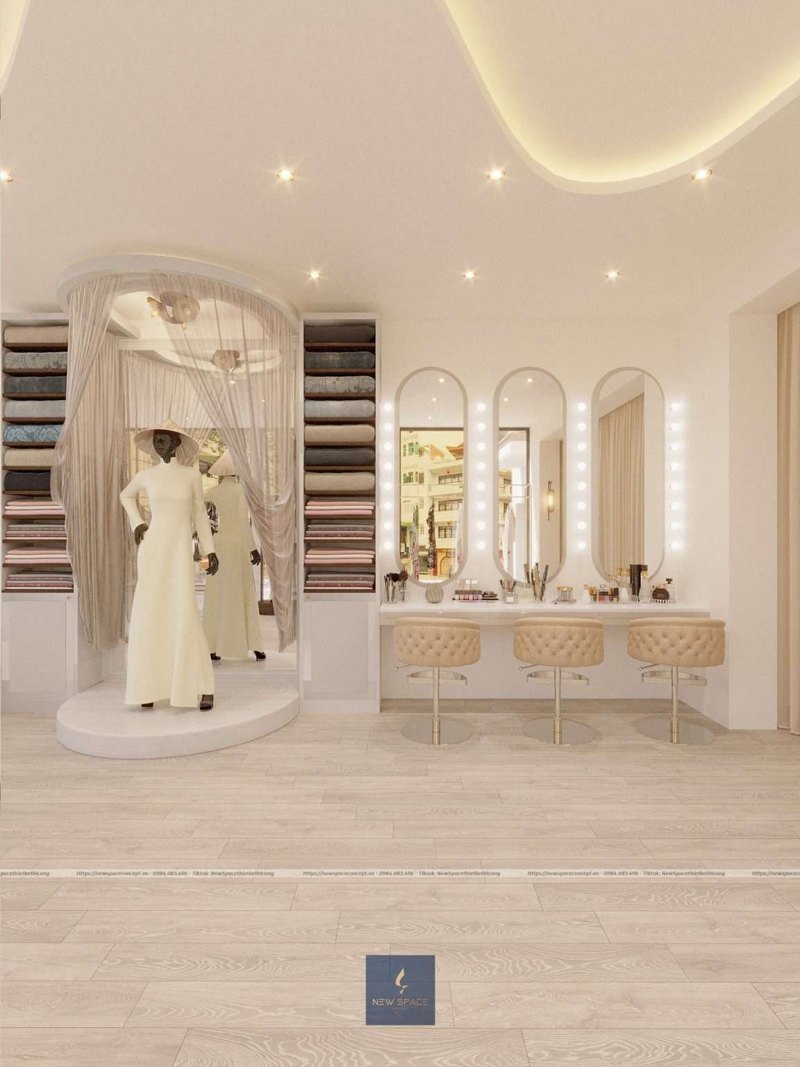 Cần lưu ý gì để thiết kế thi công shop Hà Nội khác biệt và chuyên nghiệp? 6 Sự khác biệt của dịch vụ thiết kế thi công shop Hà Nội tại New Space Concept