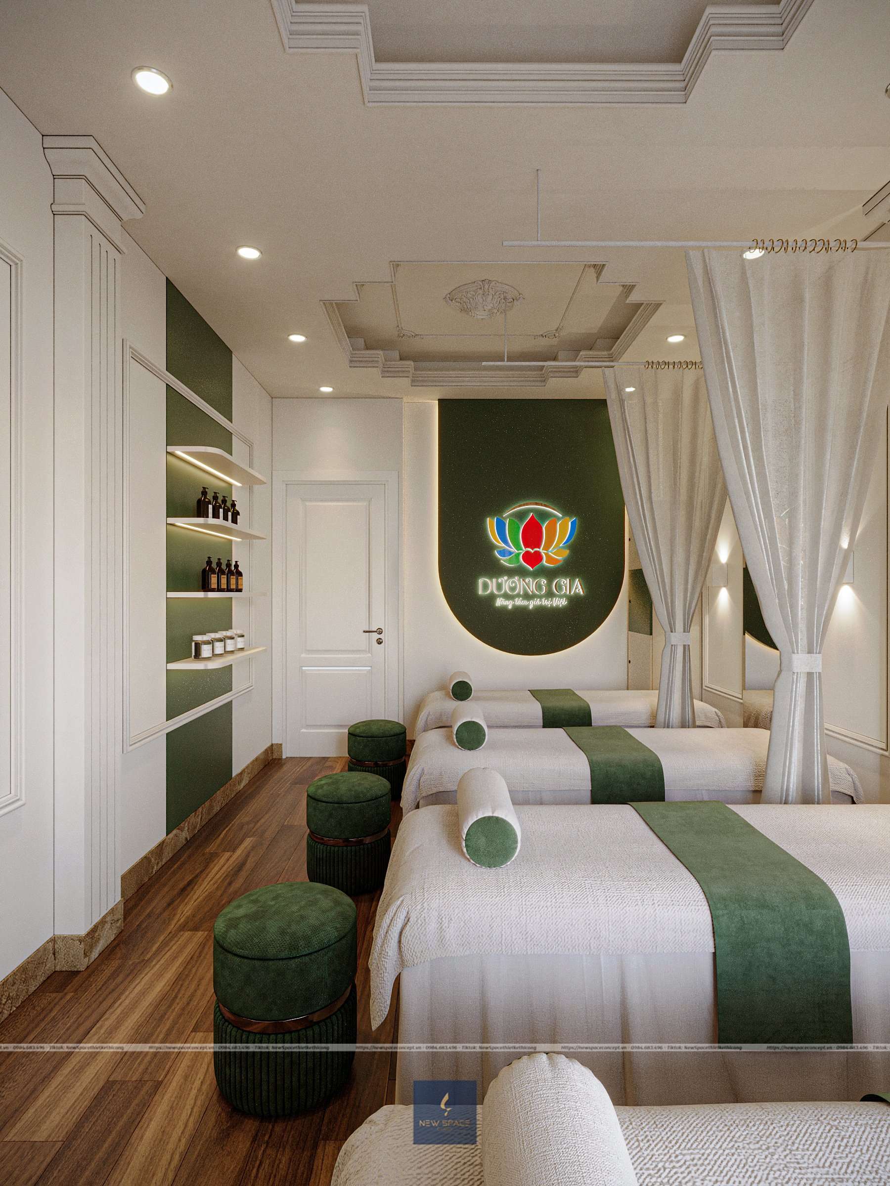 Spa Trị Liệu Dương Gia 2 thiet ke duong sinh 6