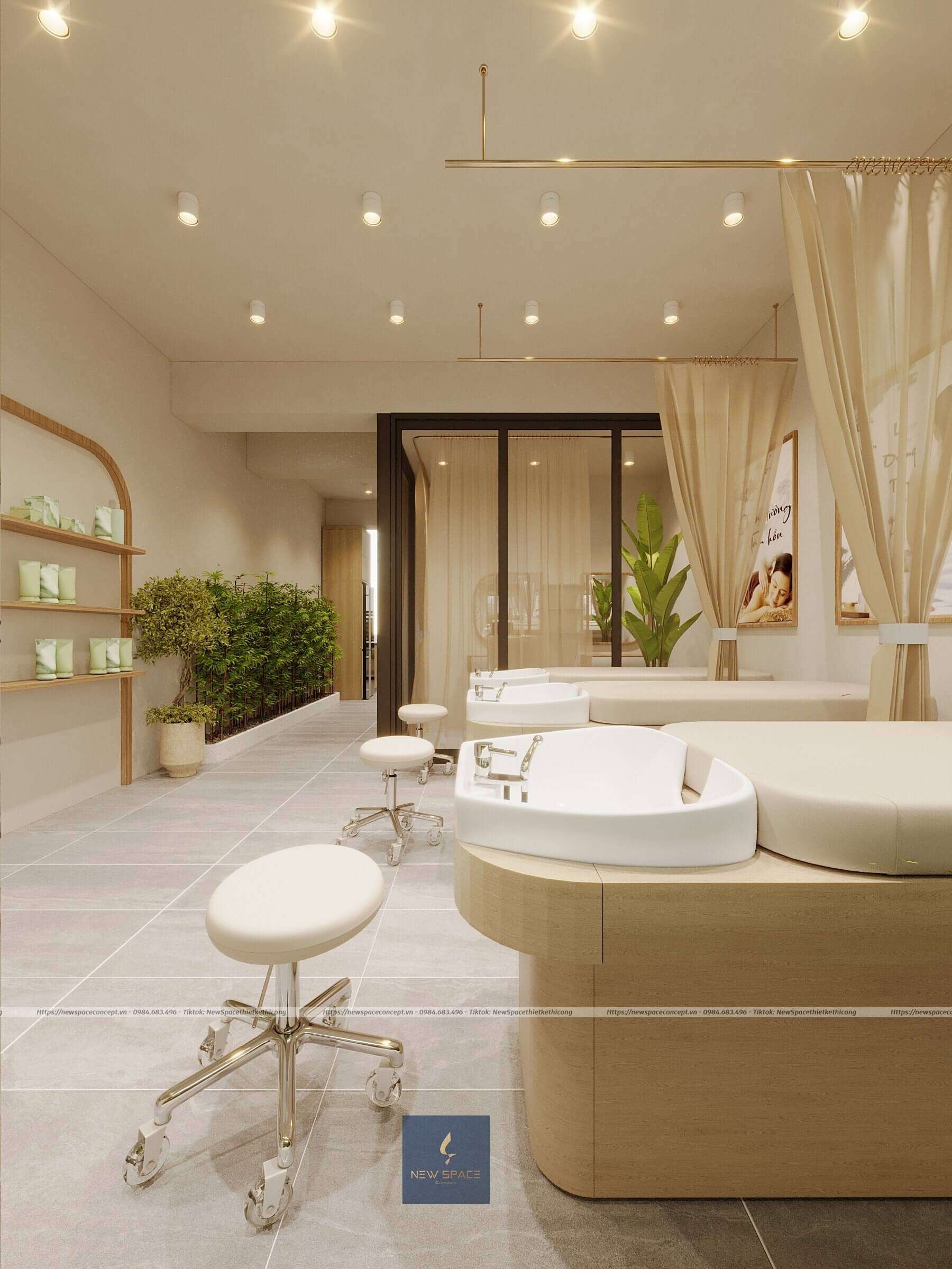 Vì sao nên sử dụng dịch vụ thiết kế thi công spa Hải Phòng của New Space Concept 7 Yếu tố mùi hương