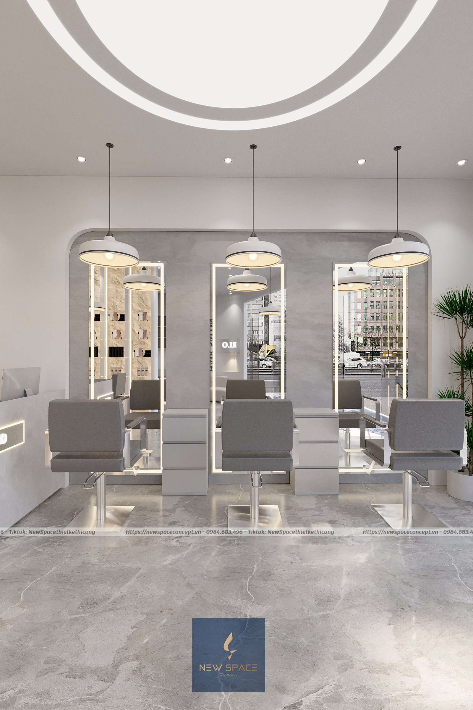 Rio Hair Salon New Space Concept