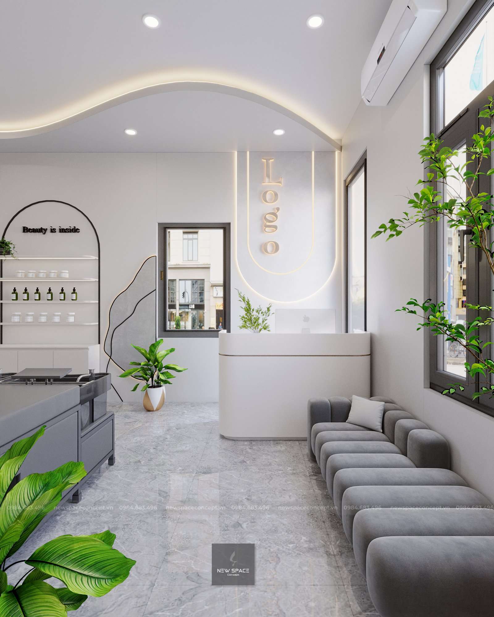 Salon Tóc Đức Ngô 6 thiet ke salon toc 7
