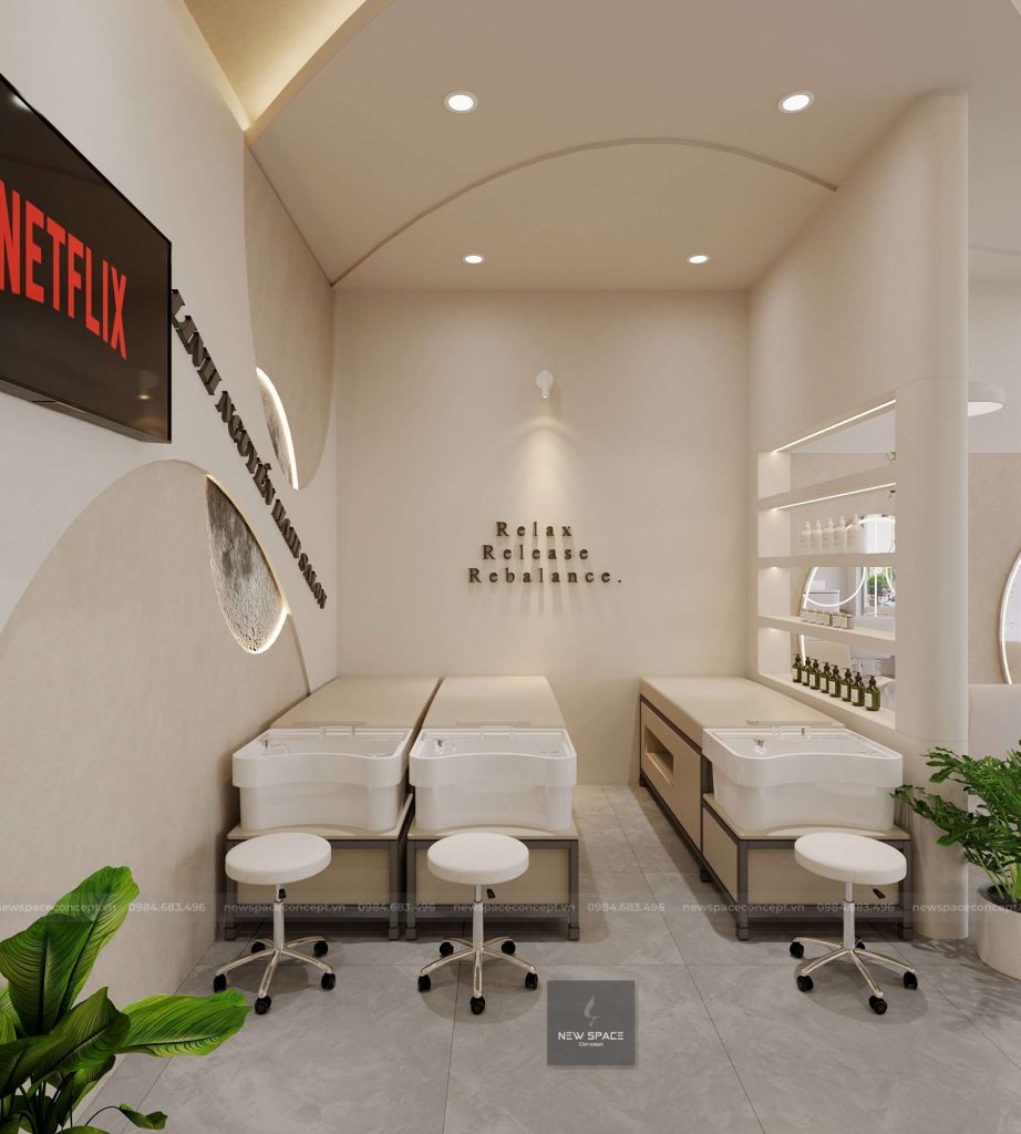Salon tóc Linh Nguyễn 5 thiet ke salon toc 1
