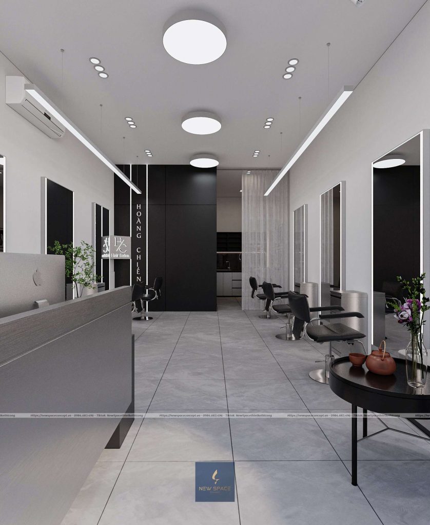 Hoàng Chiến Hair Salon 1 thiet ke salon toc 1