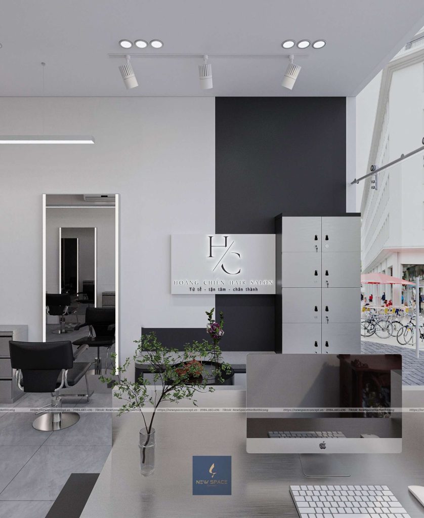 Hoàng Chiến Hair Salon 5 thiet ke salon toc 9