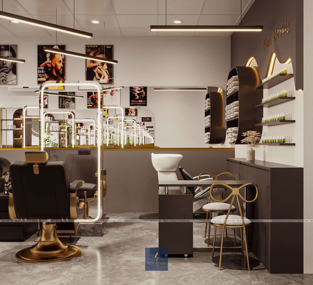 Angel Huynh Hair Salon & Beauty Spa 5 thiet ke salon toc 2