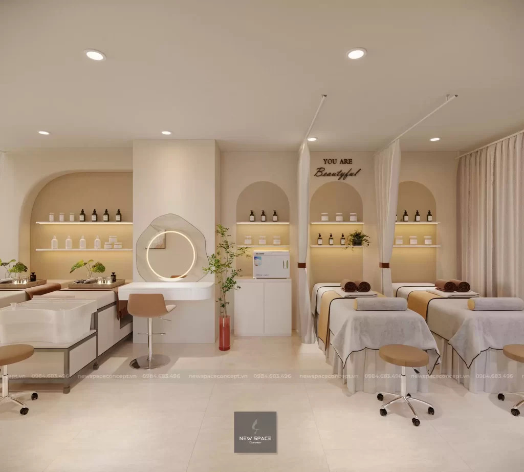 Quân Vân Beauty Spa 8 thiet ke spa 5