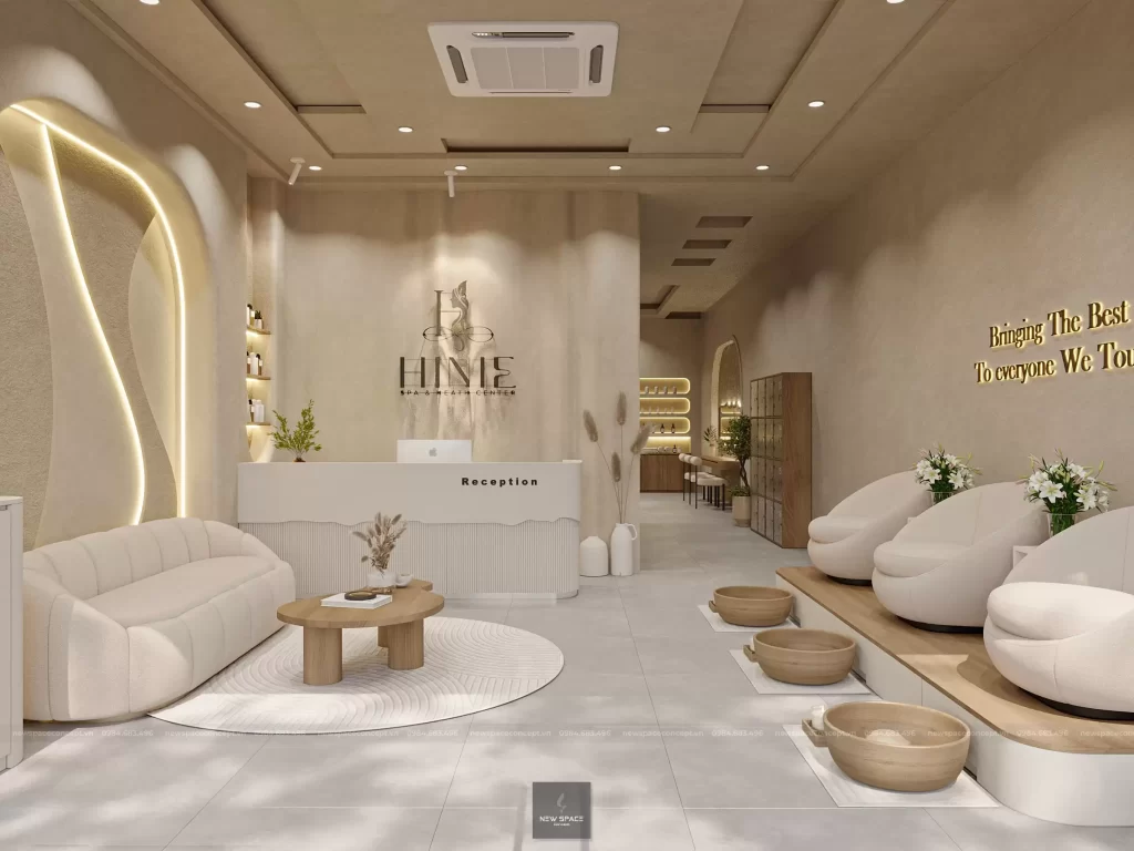 Hinie Spa & Health Center 2 thiet ke spa