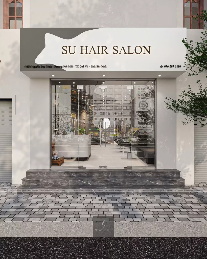 Su Hair Salon 8 thiet ke salon toc 1