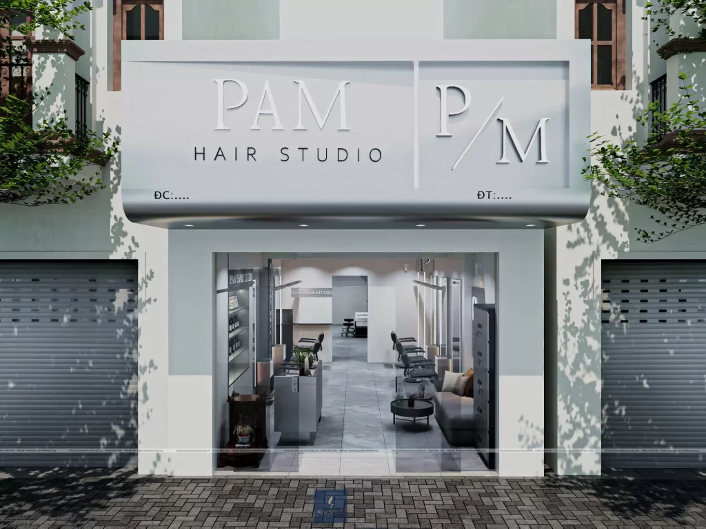 Pam Hair Studio 9 Thiet ke salon toc 1