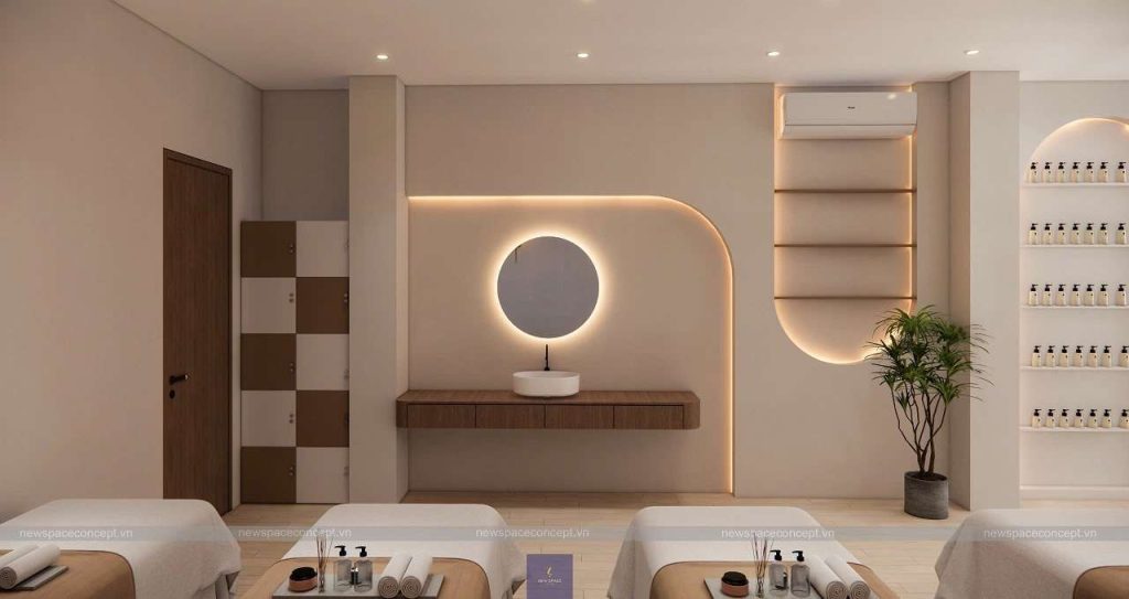 Khám phá xu hướng thiết kế spa tối giản Hà Nội đang được ưa chuộng 3 Đặc trưng của phong cách tối giản trong thiết kế spa
