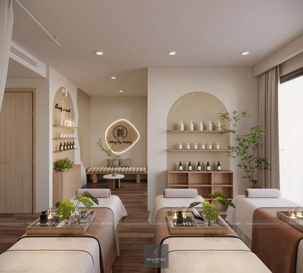 Nhu cầu thiết kế spa nhỏ đẹp tại Hà Nội