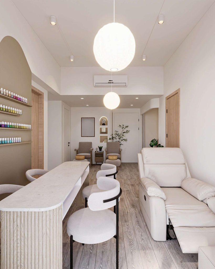 Khám phá xu hướng thiết kế spa tối giản Hà Nội đang được ưa chuộng 1 Thiết kế spa tối giản Hà Nội