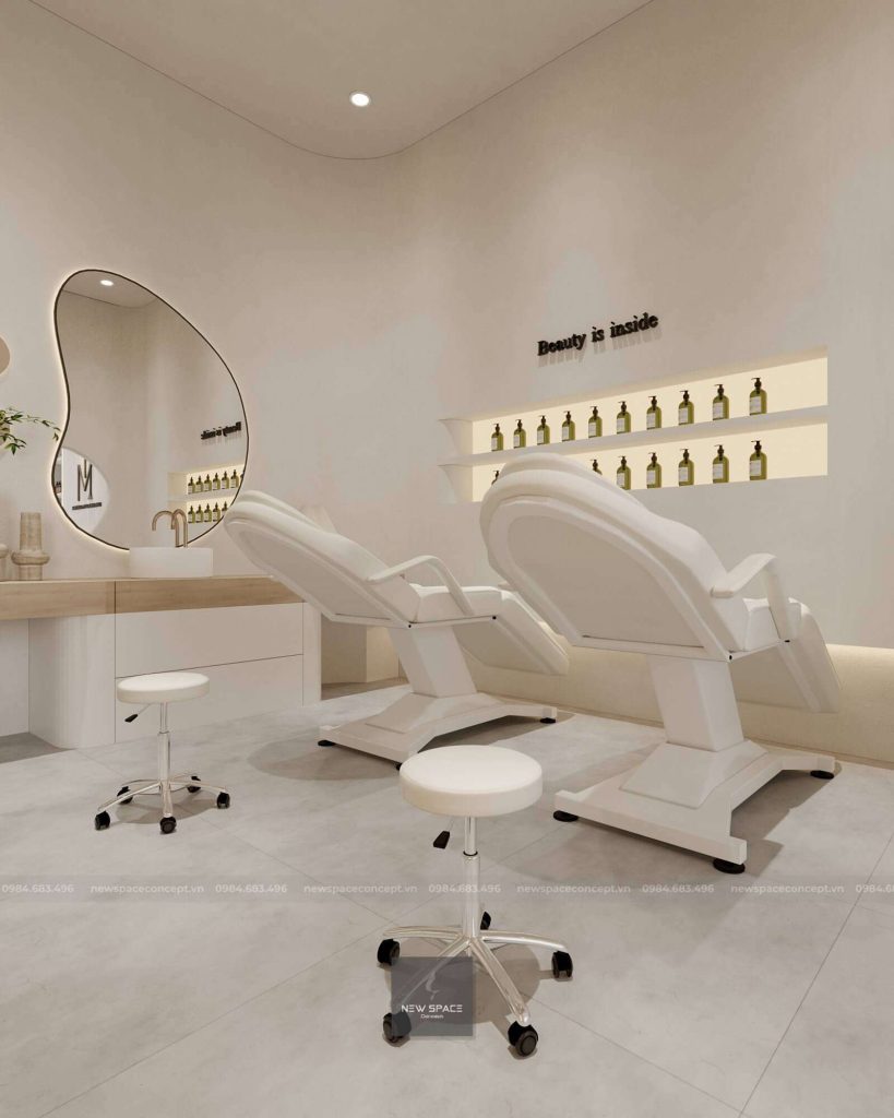 Tiêu chí thiết kế spa nhỏ đẹp, hiện đại và tinh tế