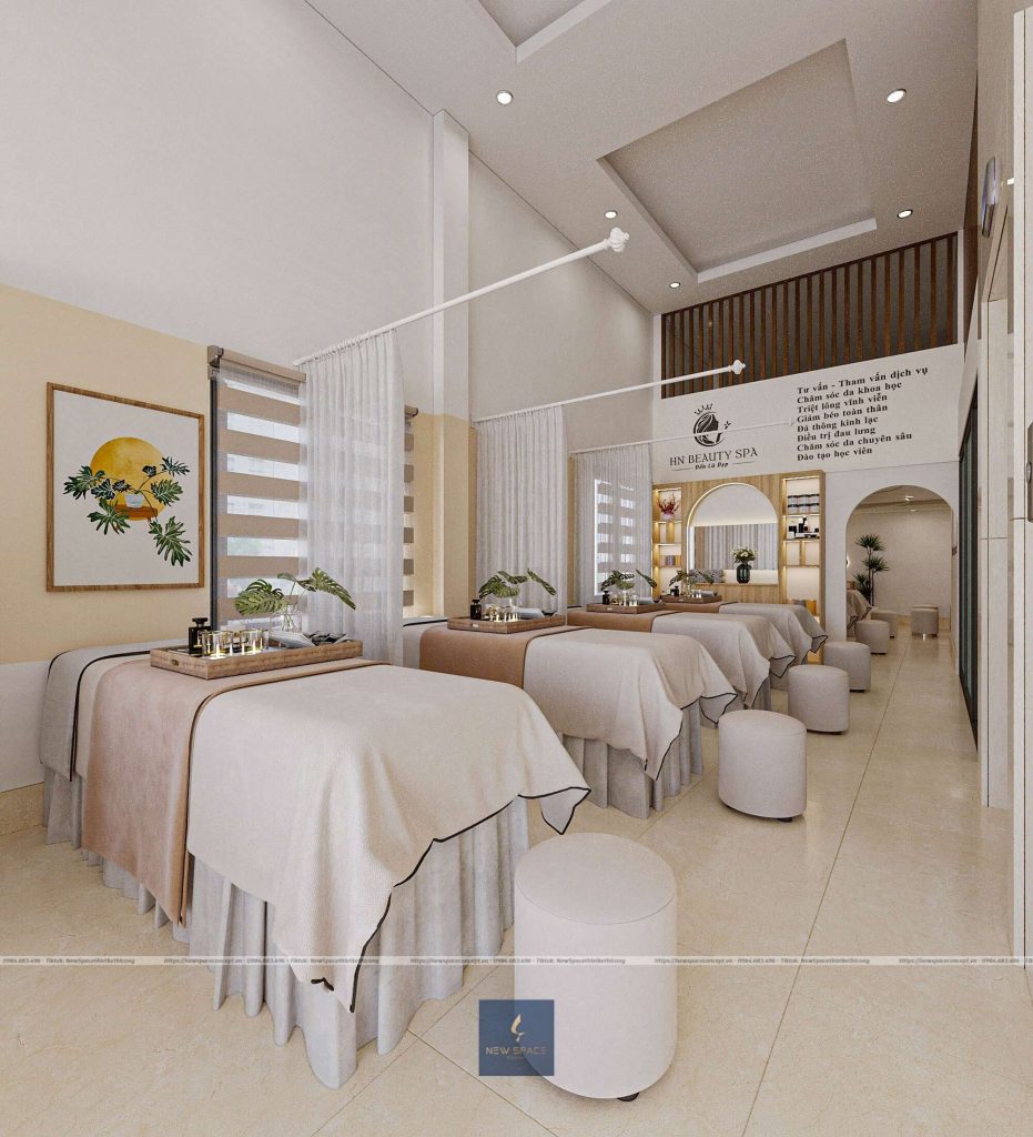 10+ ý tưởng thiết kế thi công spa Hồ Chí Minh tinh tế, sáng tạo