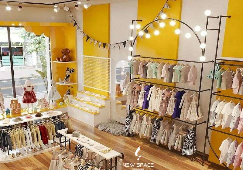 Nguyên tắc vàng trong thiết kế shop quần áo trẻ em Hồ Chí Minh năm 2025 5 Tối ưu hóa không gian cửa hàng