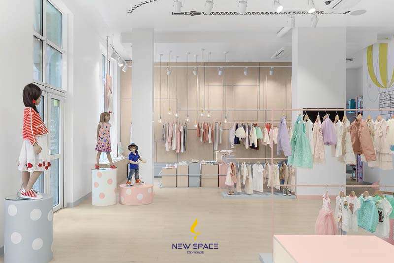 Nguyên tắc vàng trong thiết kế shop quần áo trẻ em Hồ Chí Minh năm 2025 1 Thiết kế shop quần áo trẻ em Hồ Chí Minh