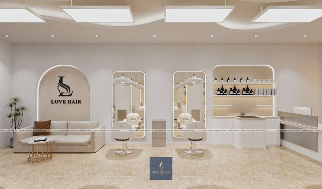 Tiêu chuẩn thiết kế thi công salon tóc Hồ Chí Minh tối ưu hóa không gian 1 Thiết kế thi công salon tóc Hồ Chí Minh