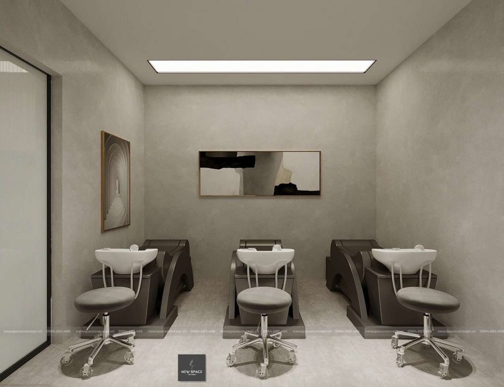 Top 10+ thiết kế salon tóc Hồ Chí Minh theo phong cách hiện đại 2 Thiết kế salon tóc theo phong cách hiện đại là thế nào?