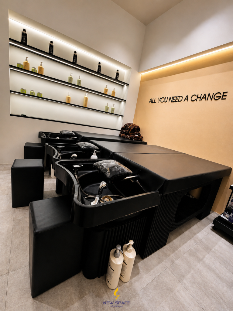 Bona Hair Studio 6 thi cong salon toc