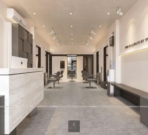 Mẫu salon tóc đẹp hot 2026 – Xu hướng thiết kế salon ấn tượng