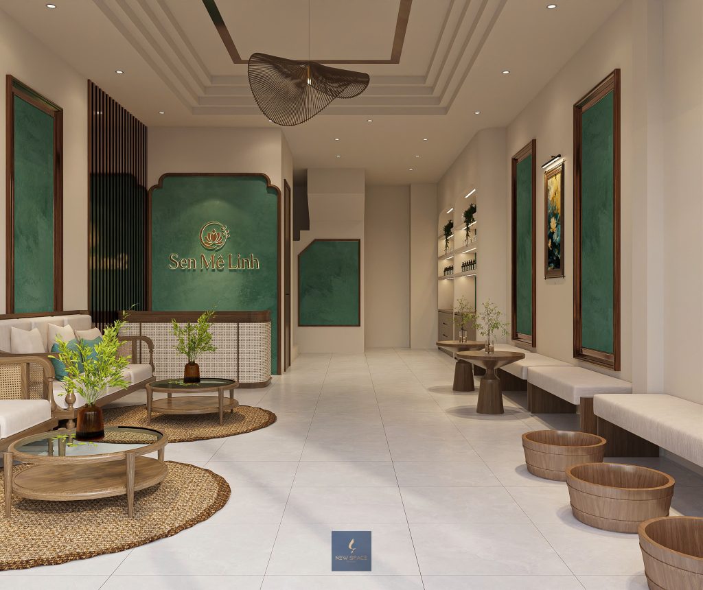 Sen Spa Mê Linh 1 thiet ke spa duong sinh sen spa 1