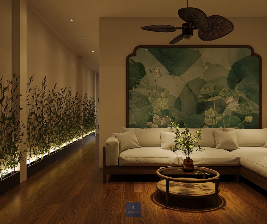 Sen Spa Mê Linh 2 thiet ke spa duong sinh sen spa 3